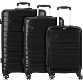 cocoono Madrid Koffer-Set 3-tlg. schwarz