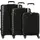 cocoono Madrid Koffer-Set 3-tlg. schwarz