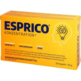 Esprico Konzentration+ Kapseln 60 St.