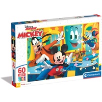 CLEMENTONI Supercolor 26473 Puzzle Maxi Mickey g 60 Teile)