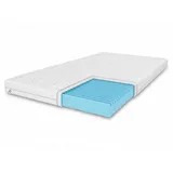 marpur Matratzentopper mit Massageschicht 180 x 200 cm weiß