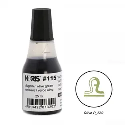 NORIS Stempelfarbe Olive Pantone 582