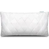SCHIESSER Hygge Kopfkissen 40 x 80 cm Weiß