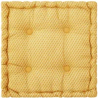 Atmosphera Bodenkissen Otto 40 x 40 cm Gelb