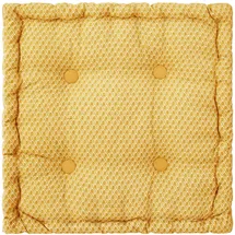 5Five Bodenkissen Otto 40 x 40 cm Gelb