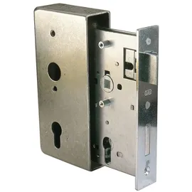 GAH Alberts Schlosskasten DIN L/R Maß A185xB90xC55xE34mm Dornm.55mm GAH