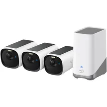 eufy eufyCam E40 3-Kamera-Set + HomeBase S380