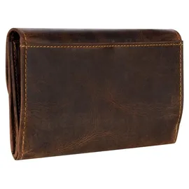 GREENBURRY Vintage Geldbörse Damen braun