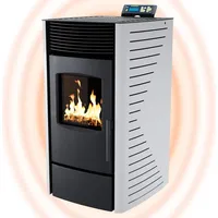 Nemaxx P9 Pelletofen 11 kW WiFi-Ready weiß