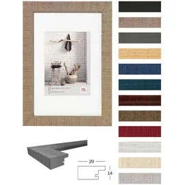 walther design Walther Holzrahmen HO220D Home 20x20cm grau|