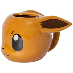 Becher (Braun) Pokémon Evoli 3D Tasse