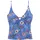 s.Oliver Tankini-Top Damen blau-bedruckt Gr.36 Cup C/D