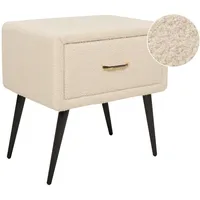 Beliani Nachttisch, Flayat 46 x 38 x 49 cm,