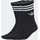 adidas 3-Streifen Crew Socken 3er Pack Schwarz 37-39