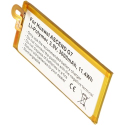 AccuCell Akku passend für den Huawei HB3748B8EBC Akku Ascend G620, Ascend G7, C199