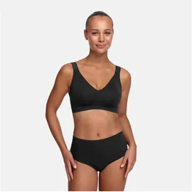 creamy fabrics Comfort Minimizer BH – Damen BH ohne Bügel – Bequemer Leichter bügelloser Push-Up BH – Nahtloser Soft-BH mit herausnehmbaren Cups – Entlastet Schulter & Rücken – Normale & Große Größen - M