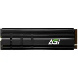 AGI AI858 SSD PCIe 5.0 Gen5x4 NVMe M.2 2TB mit Kühlkörper, 3D NAND, HMB, bis zu 14.000 MB/s, kompatibel mit Playstation 5, Laptop und Desktop-PC