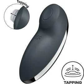 Satisfyer Tap - Climax 2, 11 cm, grau