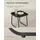 Songmics Gartenlounge-Set 3-tlg. Schwarz