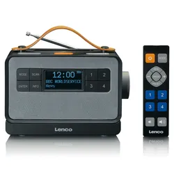 Lenco DAB+ Radio PDR-065BK