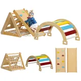 aiyaplay Kletterbogen 7-in-1 Mehrfarbig