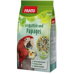 Panto ® GROSSSITTICH- UND PAPAGEIENFUTTER MIT PLURAMIN® 1 kg