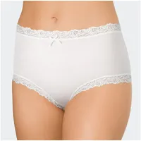 NINA VON C. 3er Pack Taillenslip in weiss | 48