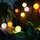ETC Shop LED Solar Lichterkette 4 m Mehrfarbig