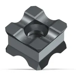 Fein Wendeschneidplatte KX Radius 3 mm für NE-Metalle und weiche Materialien