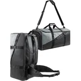 Normani Sport- und Reisetasche 90 Liter mit Hüftgurt in Grau | Gr.: onesize