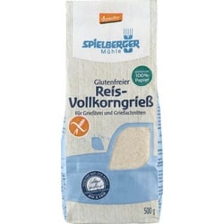 Spielberger Glutenfreier Reis Vollkorngrieß demeter 500g