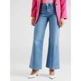 GARCIA Celia Jeans in Mittelblau mit Wide Leg-W27 / L32