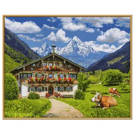 Schipper 609130857 Malen nach Zahlen, Bergbauernhof