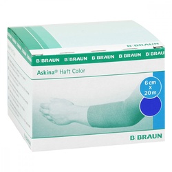 Askina Haftbinde Color 6cmx20m blau