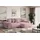 altdecor Ecksofa Cord 4-Sitzer Rosa