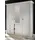 furn.design Drehtürenschrank Hooge 147 x 206 x 0 cm Weiß