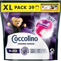 Coccolino Black 3in1 Waschmittel Kapseln 39 Wäschen Dunkle Wäsche