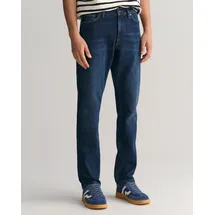 GANT Slim Fit Jeans Dark Blue Worn In 38 34