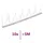 vidaXL Taubenabwehr Spikes-Set 5 m 10 St.