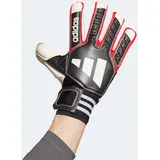 adidas Tiro Pro Torwarthandschuhe Black / White / Iron Metallic 7    
