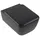 Villeroy & Boch Skyla Wand-WC mit WC-Sitz Pure Black CeramicPlus