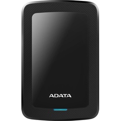 Adata HV300 – Festplatte – 4 TB – extern (tragbar) (4 TB), Externe Festplatte, Schwarz