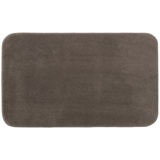 Gözze - Premium Rutschfester Badteppich, RIO, 100% Microfaser, 70 x 120 cm - Taupe