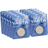Varta 10x VARTA CR 2450 Lithium-Knopfzelle 3V (10x 1er Blister)