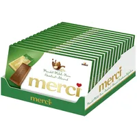 merci Tafelschokolade Mandel-Milch-Nuss  15 x 100 g (1,5 kg)