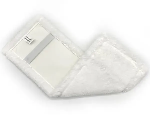 Wischmop aus Microfaser PROFI PLUS Microfasermop weiß 50 cm Premiumqualität, ideal einsetzbar auf allen Belägen