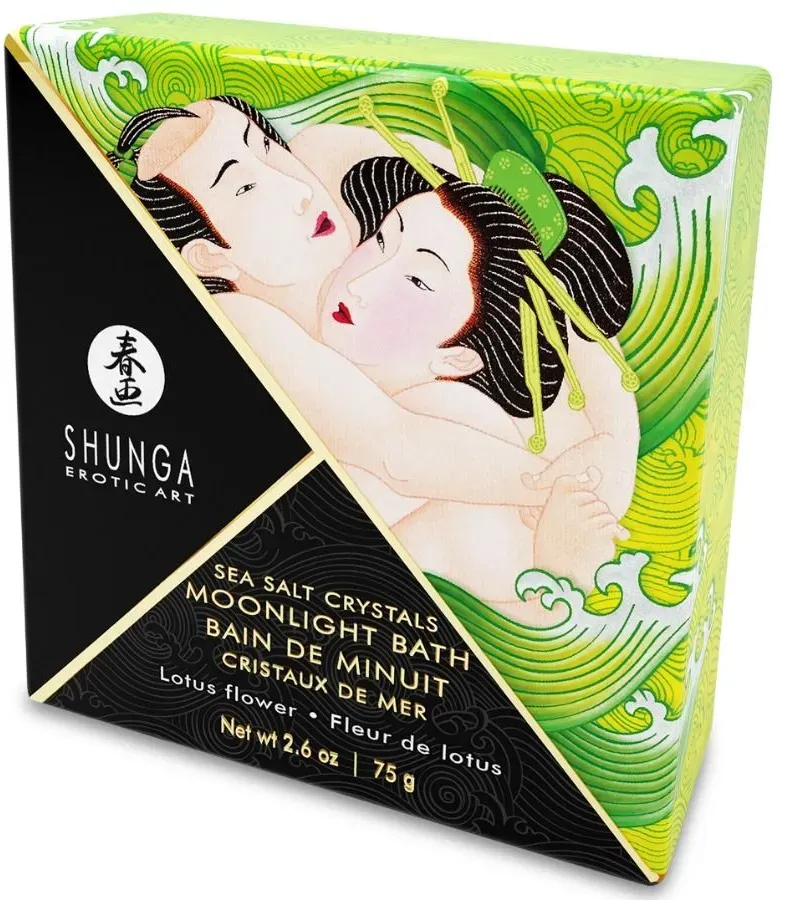 SHUNGA - BAD ODER SALZE MIT LOTUSGESCHMACK 75 GR