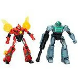 Hasbro Transformers EarthSpark Cyber-Combiner Terran Twitch und Robby Malto Action-Figuren 13 cm