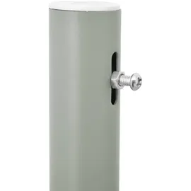 vidaXL Seitenmarkise 120 x 500 cm Blau Polyester