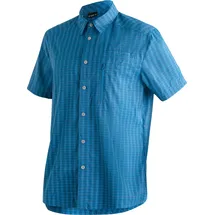 Maier Sports Kurzarmhemd Blau 52